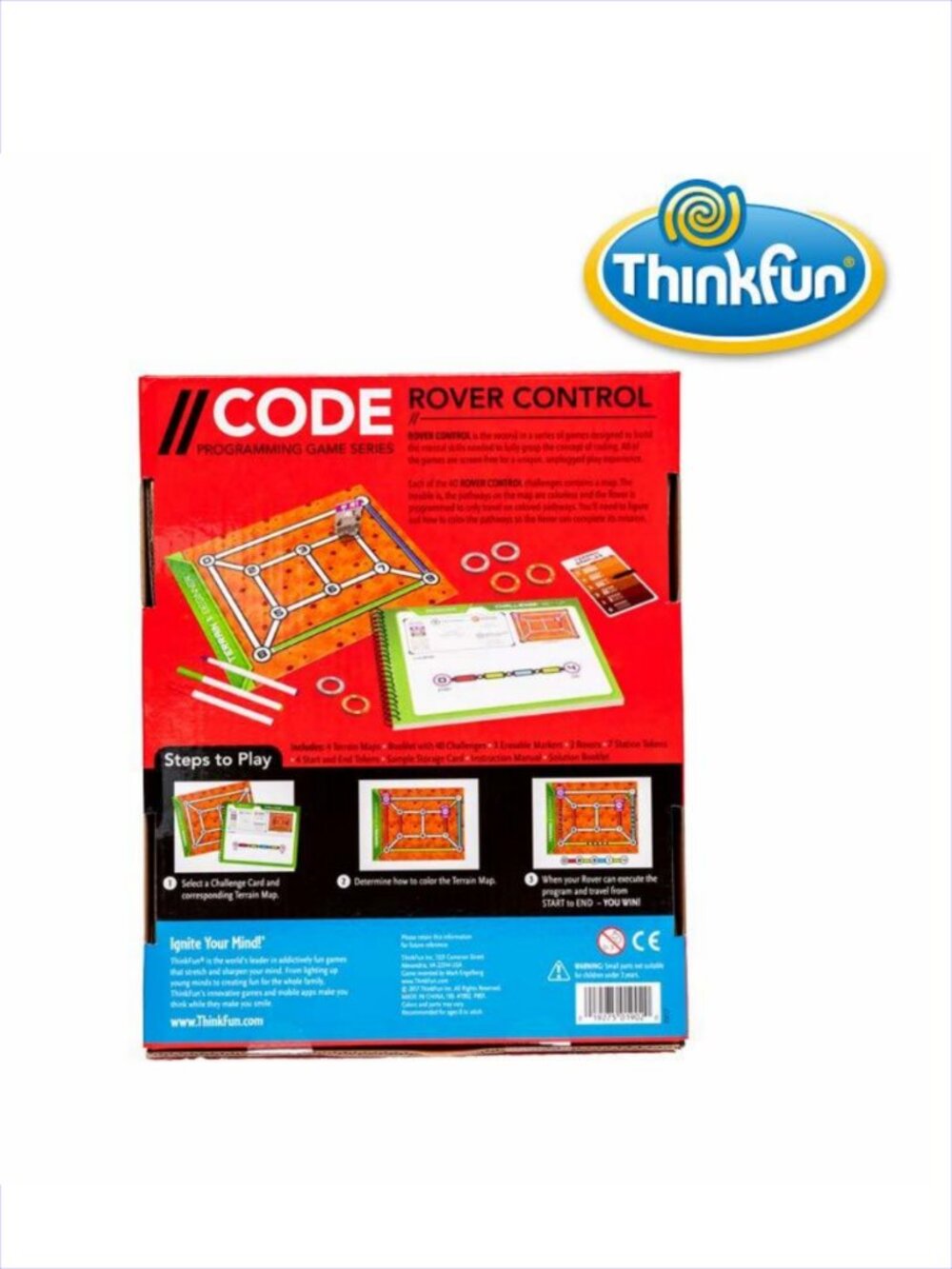 Thinkfun Code Rover Control Code Programming Game New In Box Age 8+ - Picture 6 of 14